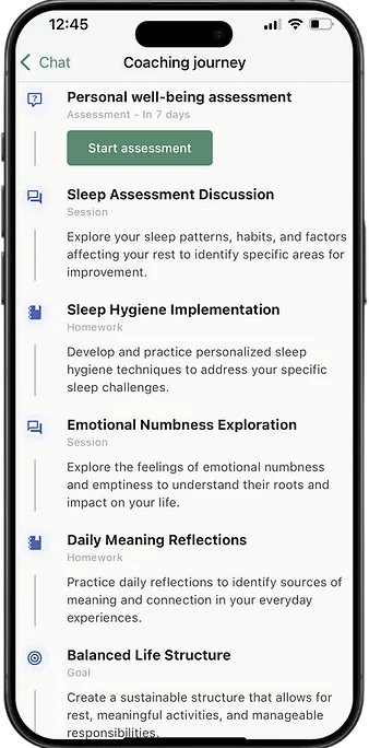 Assessment & Personalized Plan