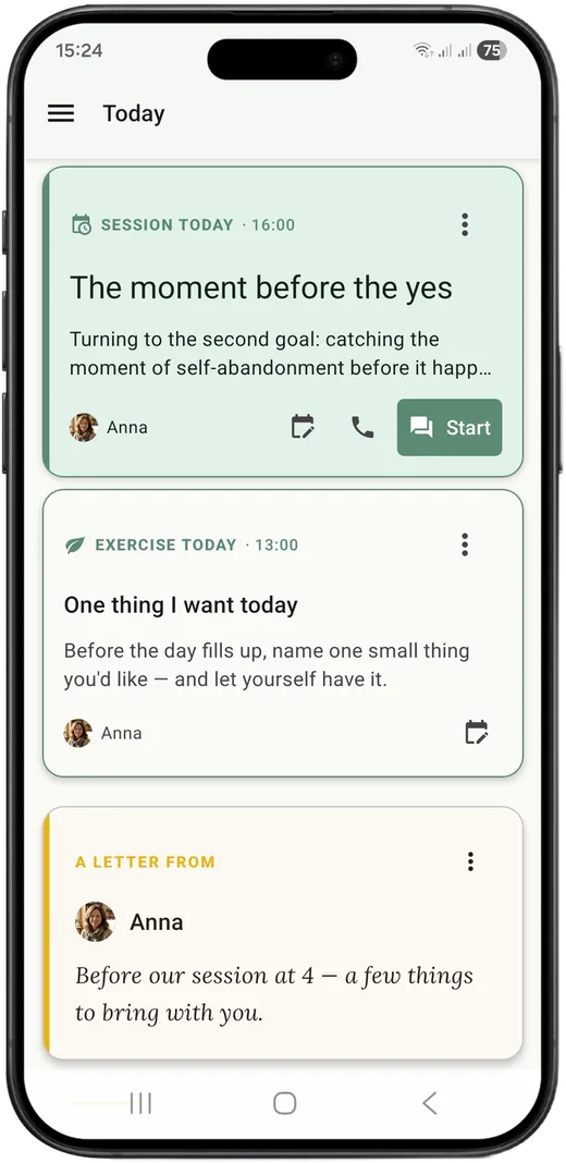 Verke coaching app
